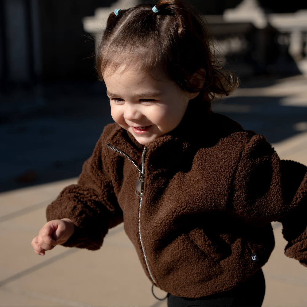Mini Teddy Luxe Jacket
